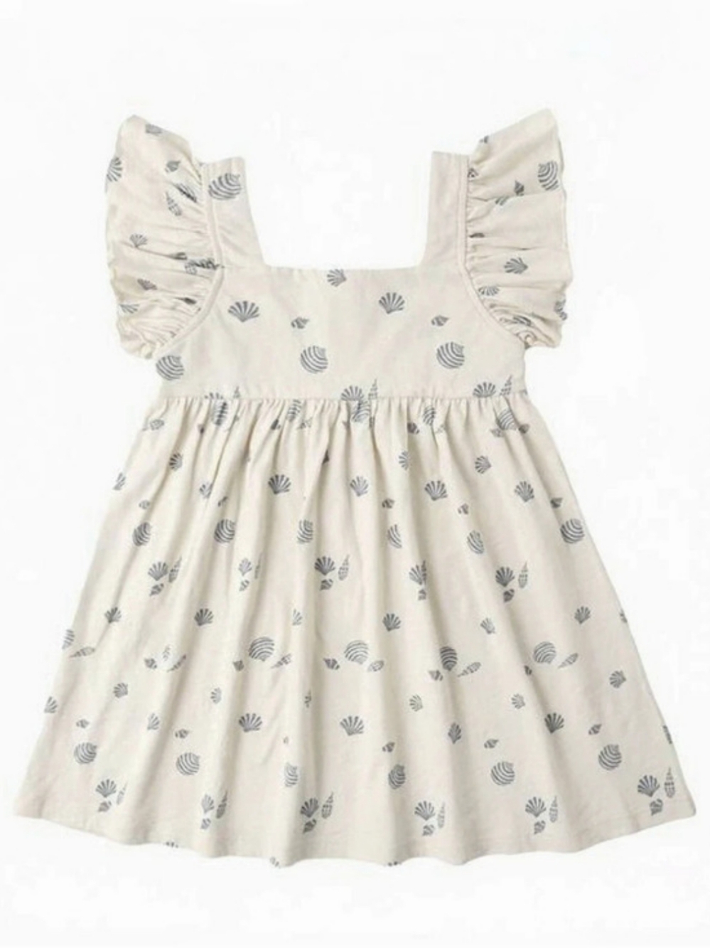 Rylee + Cru Baby Girl Seashell Dress Size 6-12M Like New